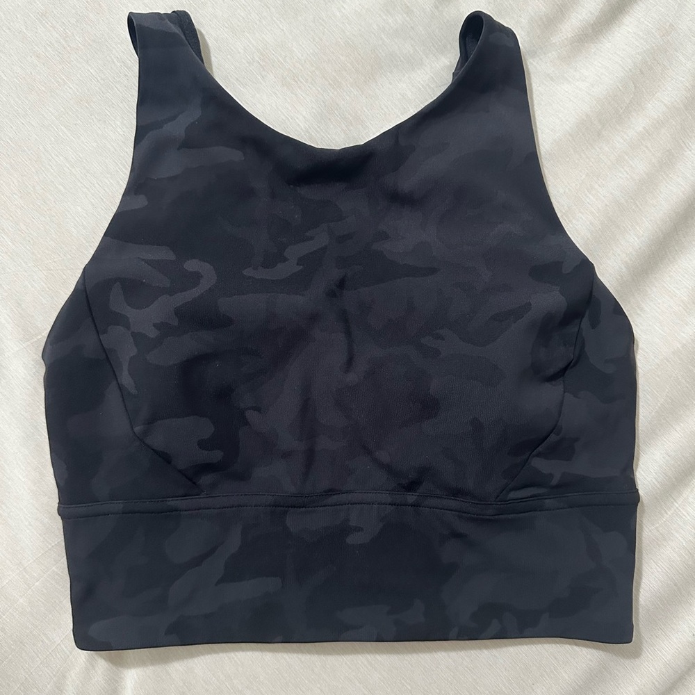 Lululemon Camo Sports Bra/Crop Top